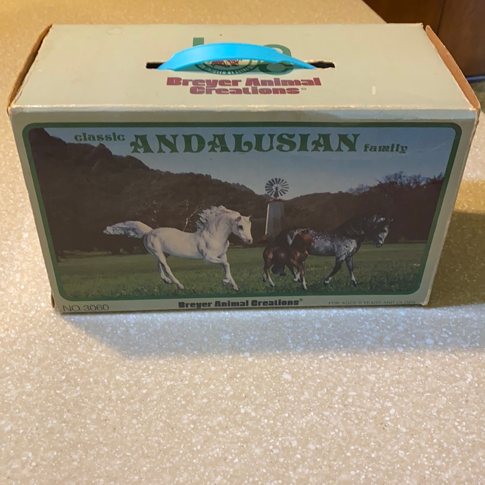Breyer vintage Classic Andalusian Family